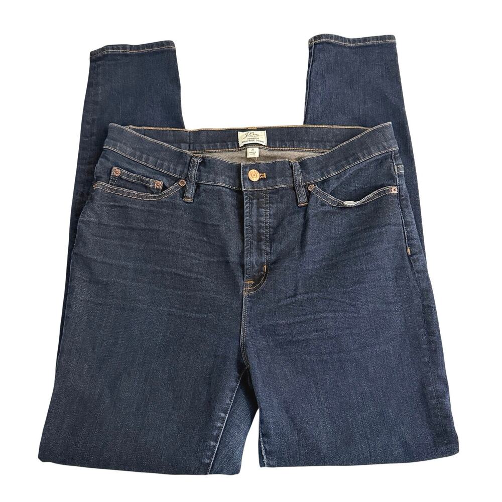 J. Crew lookout high rise skinny jeans dark wash size 31